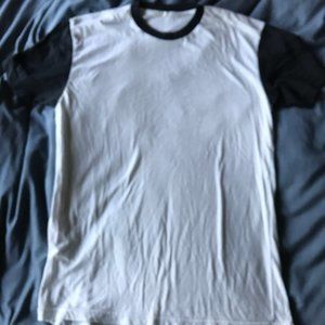 White and Black T-Shirt